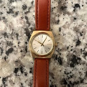 Nixon women’s leather watch